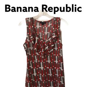 Banana Republic Ruffle Tank Top M